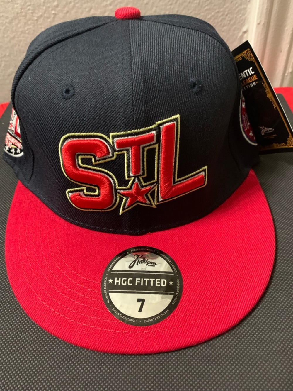 St. Louis Stars League Champs Fitted Hat [Size 7 New] Head Gear Pin Included